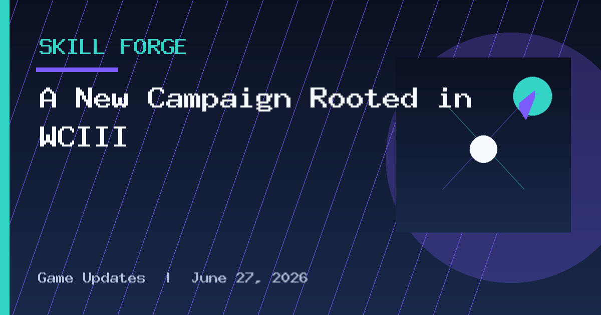 A New Campaign Rooted in WCIII