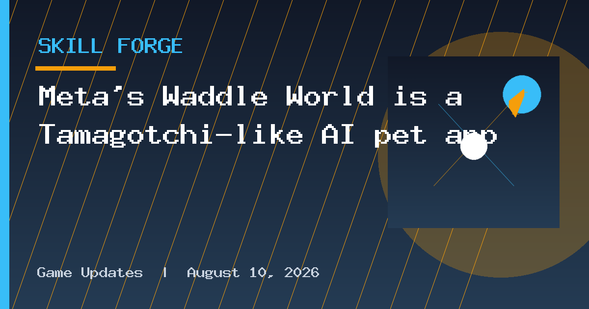 Meta's Waddle World is a Tamagotchi-like AI pet app