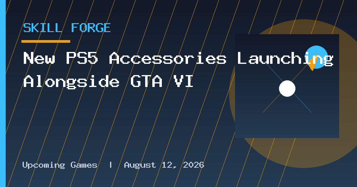 New PS5 Accessories Launching Alongside GTA VI